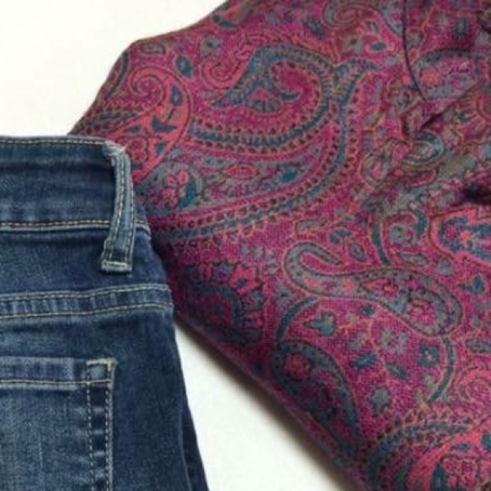 Vintage woven top